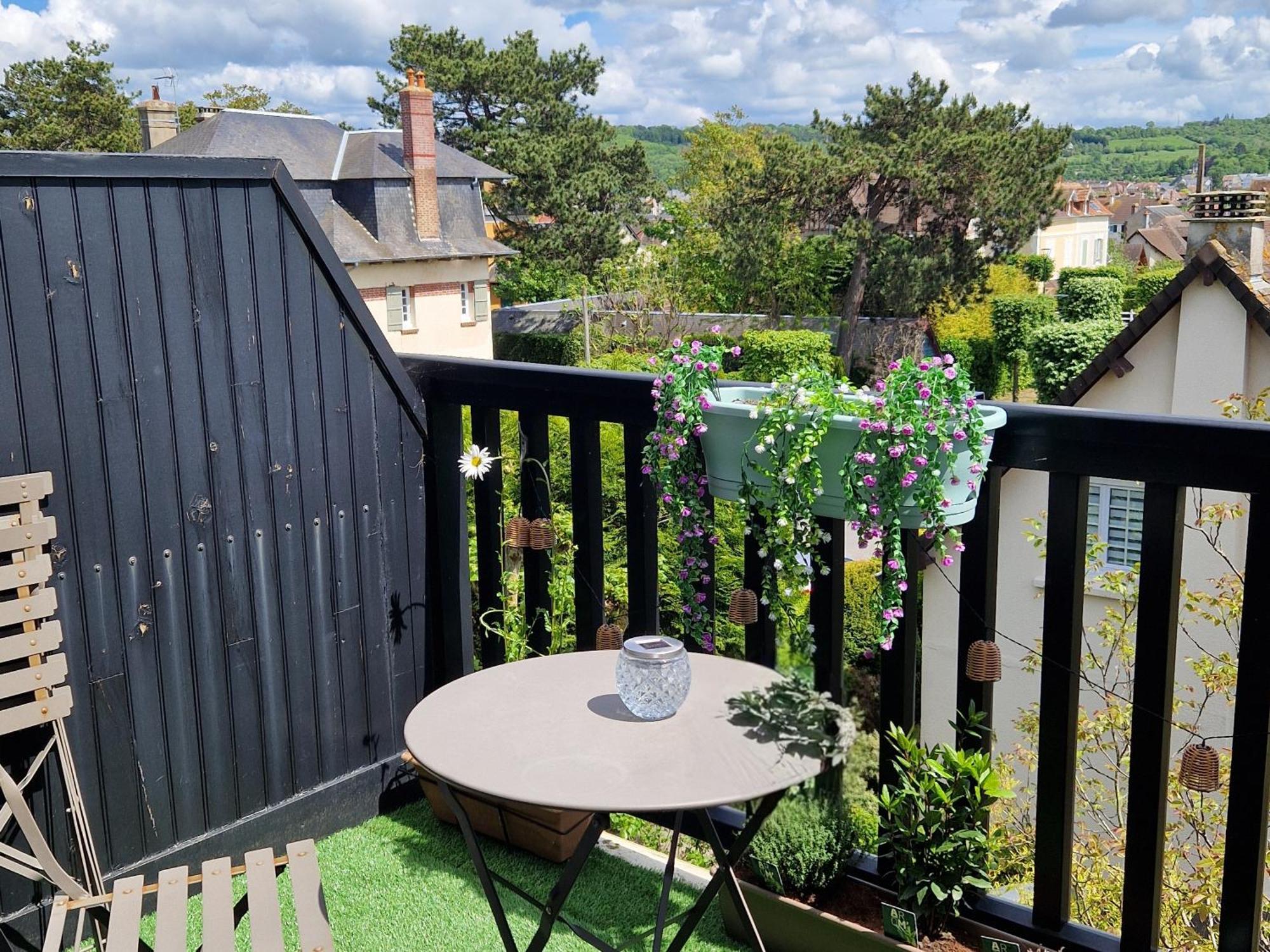 Appartement Balcon Centre Cabourg Eksteriør billede